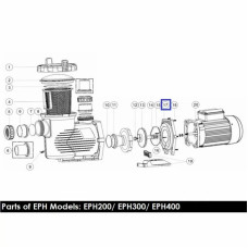 Фланець насоса Emaux EPH 1020017
