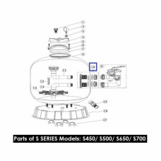 Муфта накидна 1.5"для фільтрів Emaux серії S (89010707)