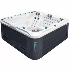 Гідромасажний басейн Passion Spas Felicity Mighty Wave (230x230x91 см), Сріблясто-білий