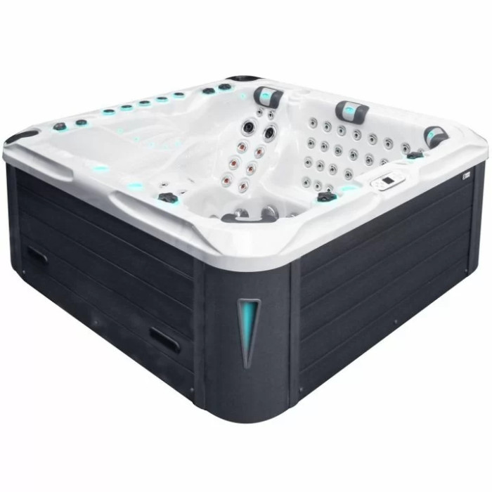 Гідромасажний басейн Passion Spas Felicity Mighty Wave (230x230x91 см), Сріблясто-білий