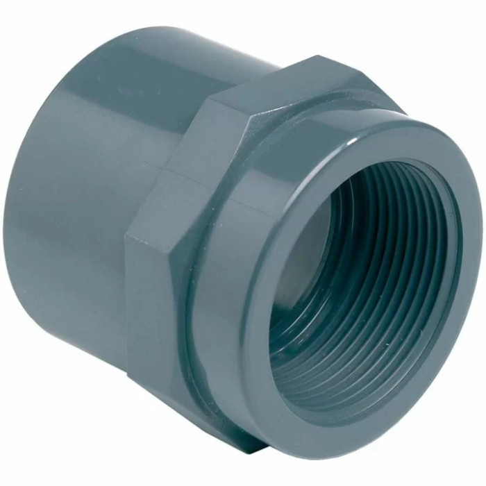 Муфта ПВХ Effast RGRMAG032D перехідна з внутрішньою різьбою, d32x1"