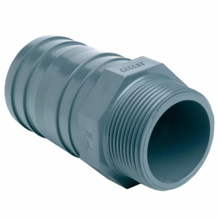 Штуцер ПВХ Effast RERPGE020B для шланга, різьбовий d20х1/2"