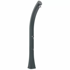 Душ сонячний Aquaviva Happy XL з мийкою для ніг, антрацит H420/7016, 35 л