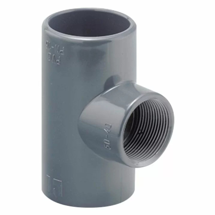 Трійник перехідний 90° ПВХ Hidroten 1002232, BP, d32 мм, 3/4"