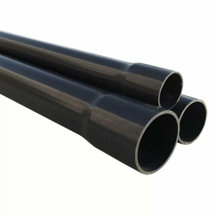 Труба ПВХ (PVC-U) напірна клейова Era PN16 d50 мм, 3 м