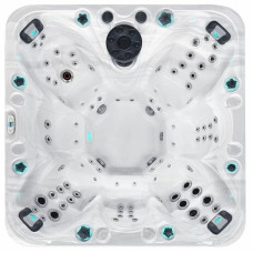 Гідромасажний басейн Passion Spas Joy (225х225х91 см), Сріблясто-білий