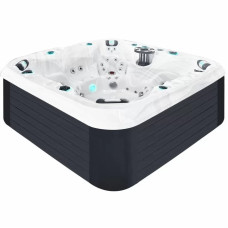 Гідромасажний басейн Passion Spas Joy (225х225х91 см), Сріблясто-білий