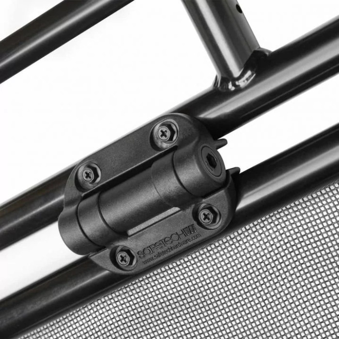 Двері із замком для огорожі Aquaviva Fence Black