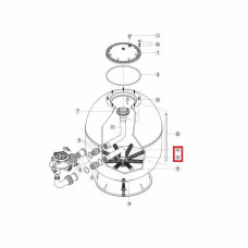 Колектор з коліном Hayward S360SLE (RRFI0016.04R\RFD0310.72R)