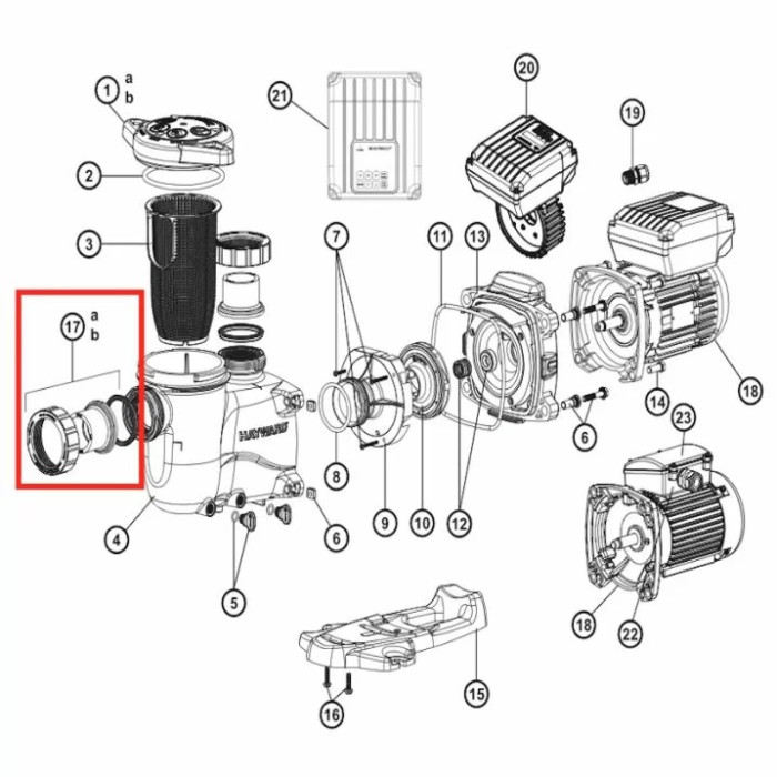 Комплект муфт Hayward (SP2700UNKIT50)