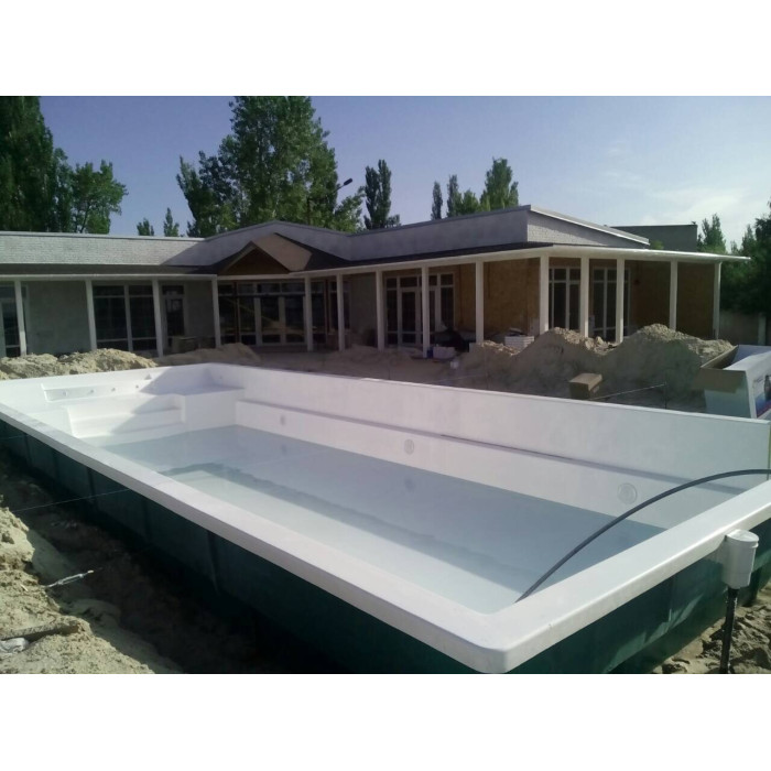 Композитный бассейн 15,0x6,2x1,5 м
