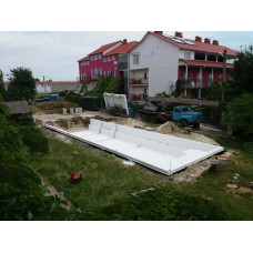 Композитный бассейн 15,0x6,2x1,5 м