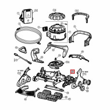 Коробка передач в зборі для пилососа Hayward AquaVac 600/650 (RCX361117218)