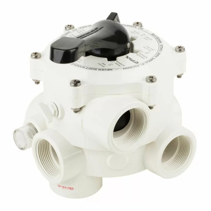 Кран шестиходовий Kripsol (1½") VKN643.B (без муфт, бічне підключення)