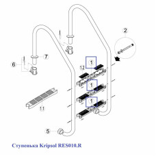 Сходинки Kripsol RES010.R