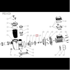 Крильчатка насоса Hayward RS3011, 1 HP (SPX3011CE)