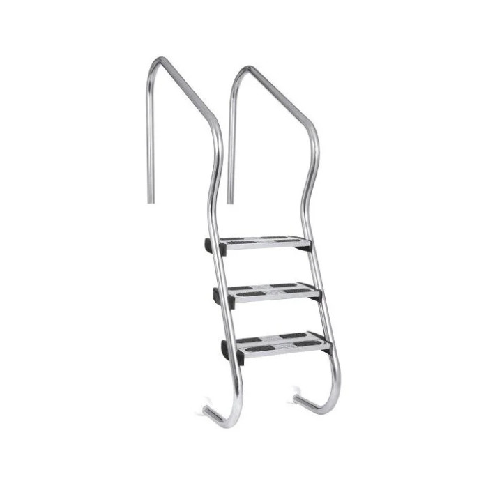 Сходи для басейну Hayward EAF4 Easy access (4 сходинки), для широкого борту, AISI-316