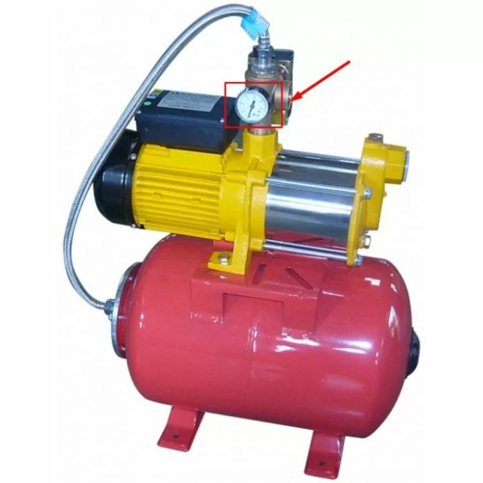 Манометр насосної станції ABM2/ACMF4 (E15000003 №11)