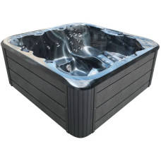 Гидромассажный бассейн Aquaviva 5814B (200х200х90 см), Темный опал