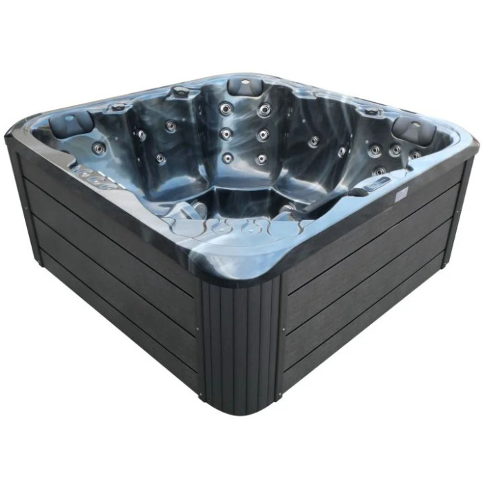 Гідромасажний басейн Aquaviva 5814B (200х200х90 см), Темний опал