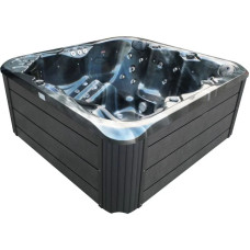 Гидромассажный бассейн Aquaviva 5814B (200х200х90 см), Темный опал