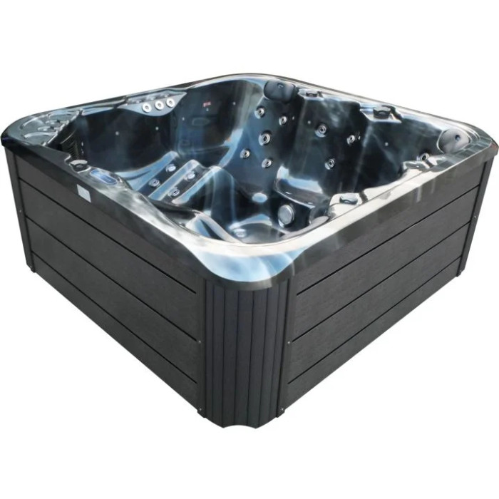 Гідромасажний басейн Aquaviva 5814B (200х200х90 см), Темний опал