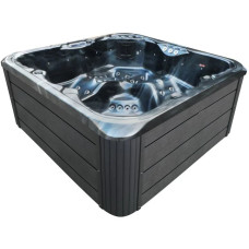 Гидромассажный бассейн Aquaviva 5814B (200х200х90 см), Темный опал