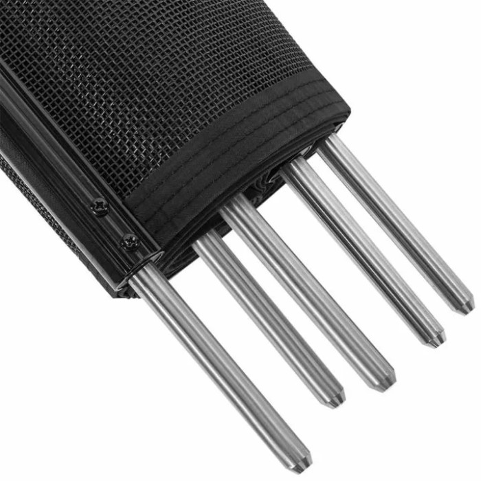 Огорожа для басейну Aquaviva Fence Black (4.55x1.22 м)