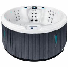 Гідромасажний басейн Passion Spas Recharge (200х85 см), Сріблясто-білий