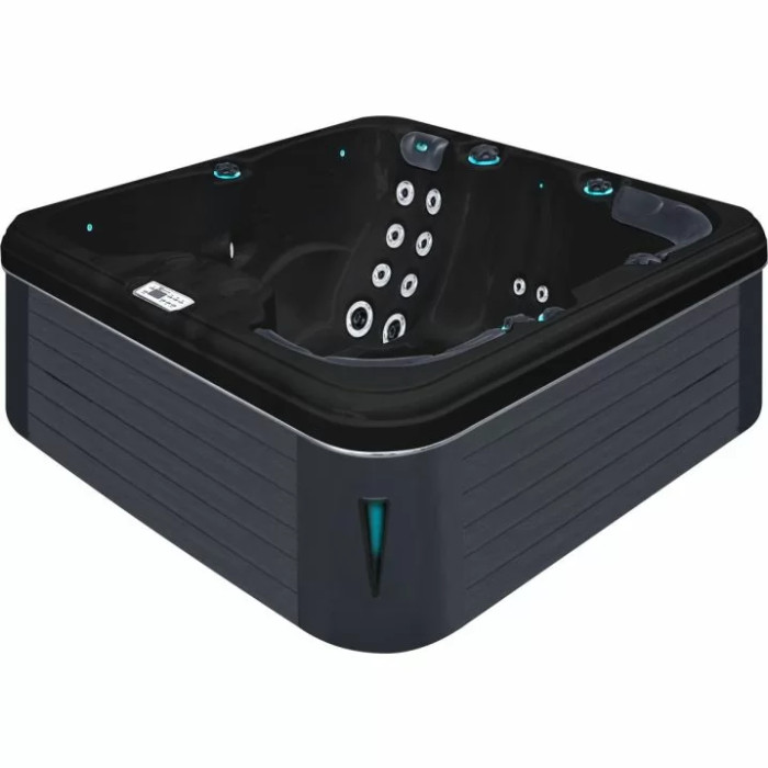 Гідромасажний басейн Passion Spas Refresh (204х204х85 см), Чорна перлина