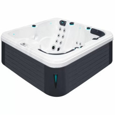 Гідромасажний басейн Passion Spas Refresh (204х204х85 см), Сріблясто-білий
