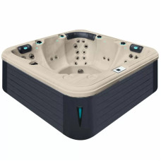 Гідромасажний басейн Passion Spas Relax (204х204х85 см), Сірий обрій пустелі