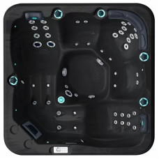 Гідромасажний басейн Passion Spas Relax (204х204х85 см), Чорна перлина