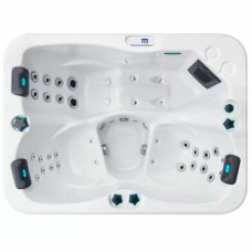 Гідромасажний басейн Passion Spas Renew (208х155х83 см), Сріблясто-білий