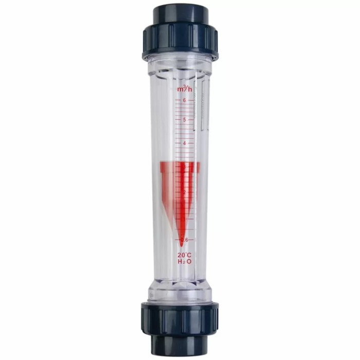 Ротаметр Aquaviva DN40 з внутрішньою різьбою d1-1/2" 1000-10000 л/год