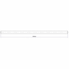 Поручень для басейну Emaux L200 (200 см), AISI-304