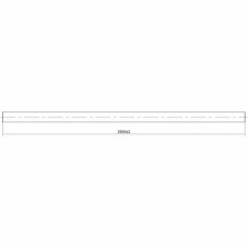 Поручень для басейну Emaux L250 (250 см), AISI-304
