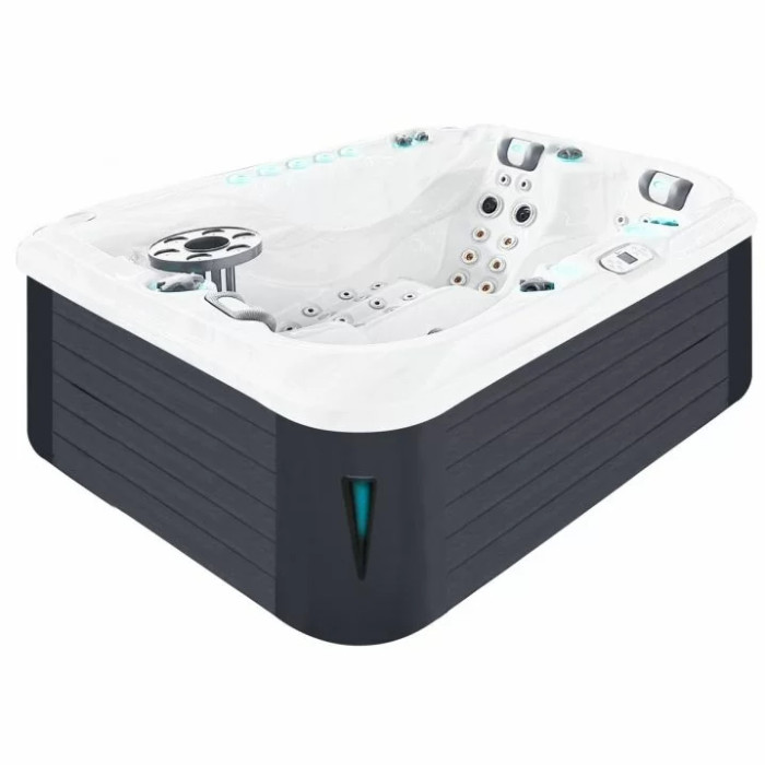 Гідромасажний басейн Passion Spas Sensation (230x155x91 см), Сріблясто-білий