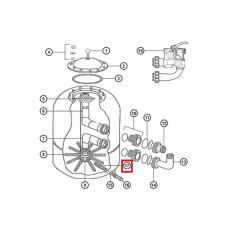 Сепаратор дренажного клапана Hayward NCX12050