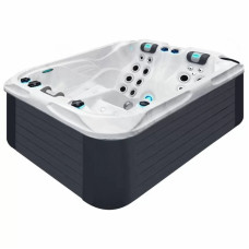 Гідромасажний басейн Passion Spas Soulmate (213х165х84 см), Сріблясто-білий