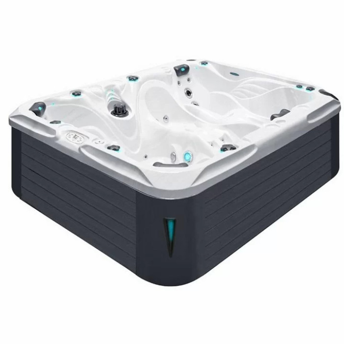 Гідромасажний басейн Passion Spas Desire (278х228х91 см), Сріблясто-білий