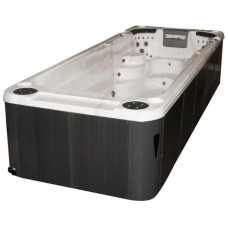 Плавальний SPA басейн Passion Spas Aquatic 2 (600x228x126 см), Сріблясто-білий