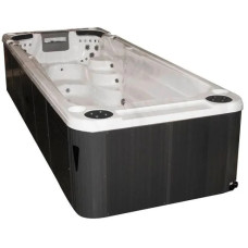 Плавальний SPA басейн Passion Spas Aquatic 2 (600x228x126 см), Сріблясто-білий