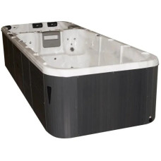 Плавальний SPA басейн Passion Spas Aquatic 3 Deep (580x224x155 см), Сріблясто-білий