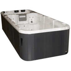 Плавальний SPA басейн Passion Spas Aquatic 3 (580x224x126 см), Сріблясто-білий