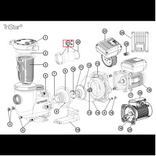Муфта підключення насоса Hayward Tristar 63 мм (SP3200UNKIT63)