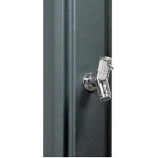 Душ сонячний Aquaviva Big Happy Five з мийкою для ніг, антрацит F620/7016, 36 л