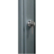 Душ сонячний Aquaviva Big Happy Five з мийкою для ніг, антрацит F620/7016, 36 л