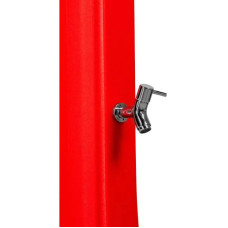 Душ сонячний Aquaviva Happy XL з мийкою для ніг, червоний H420/3027, 35 л