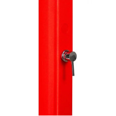 Душ сонячний Aquaviva Happy XL з мийкою для ніг, червоний H420/3027, 35 л